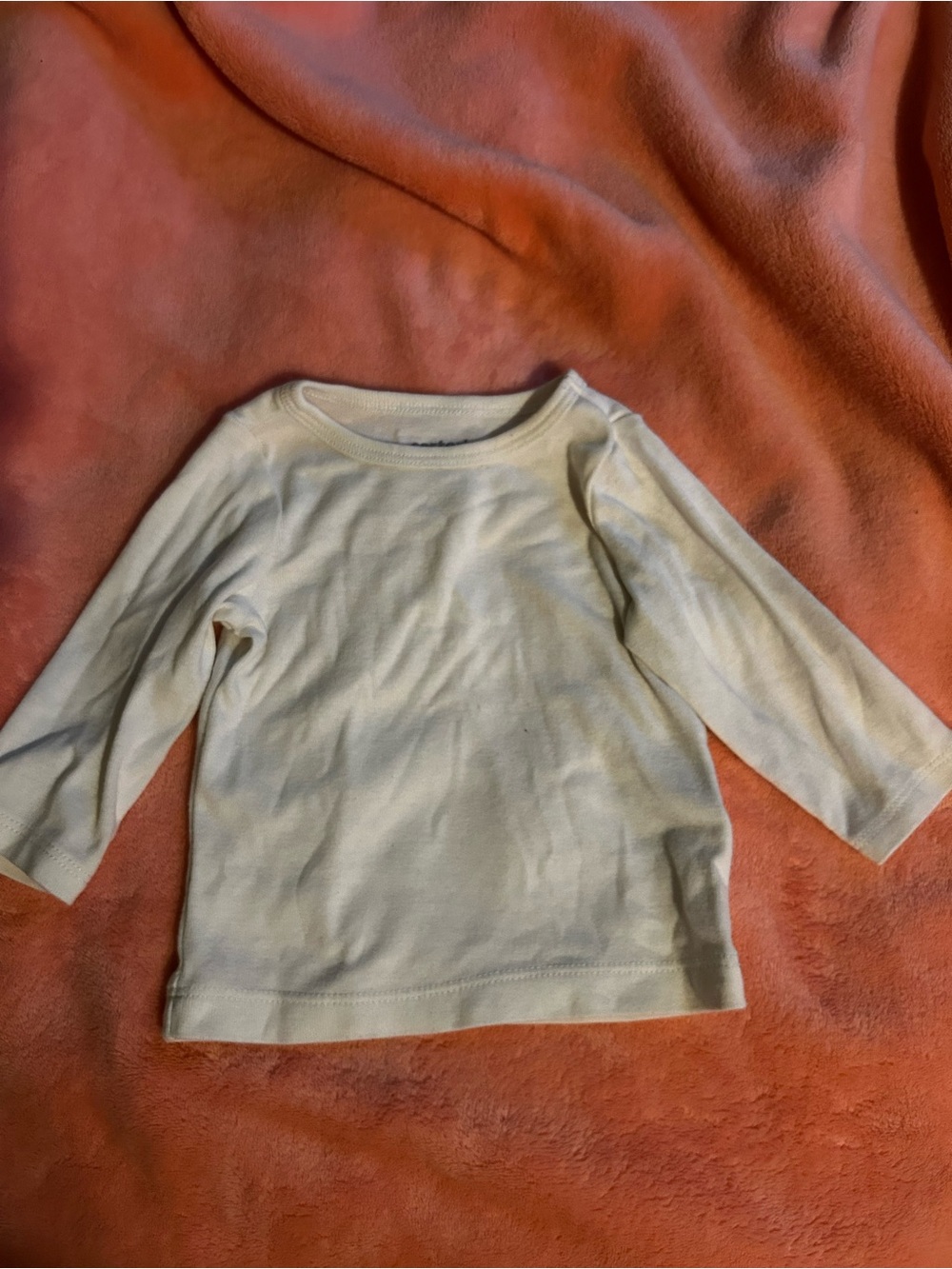 Carter's Cream Long-Sleeve Kids Tee